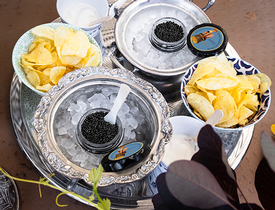 Caviar Pairing at Breathless Wines