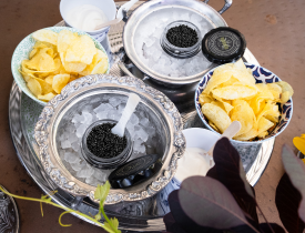 Caviar Pairing at Breathless Wines
