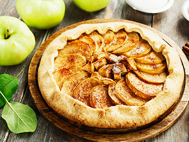 A photo of Winemaker Penny's Apple Galette