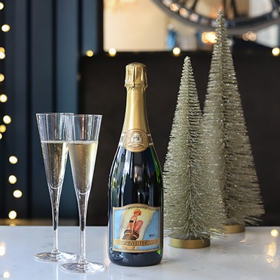 Brut and glasses