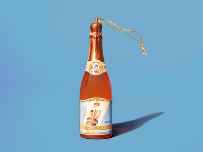 Breathless Bottle Ornament