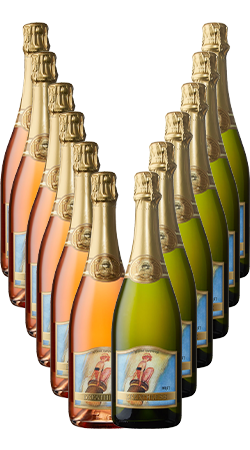 Brut and Sparkling Rosé Twelve Pack