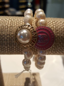 Chanel Pearl Bracelet Lg