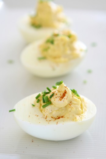 Truffled Deviled Eggs