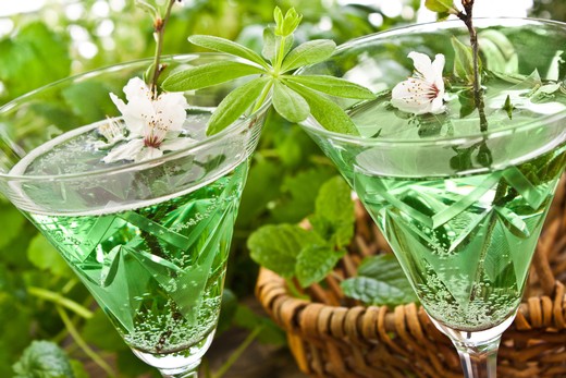 Sparkling Shamrock Spritz