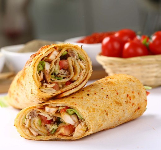 Grilled Vegetable Wrap