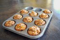 Warm Apricot Champagne Muffins