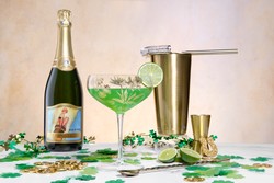 Sparkling Shamrock Spritz